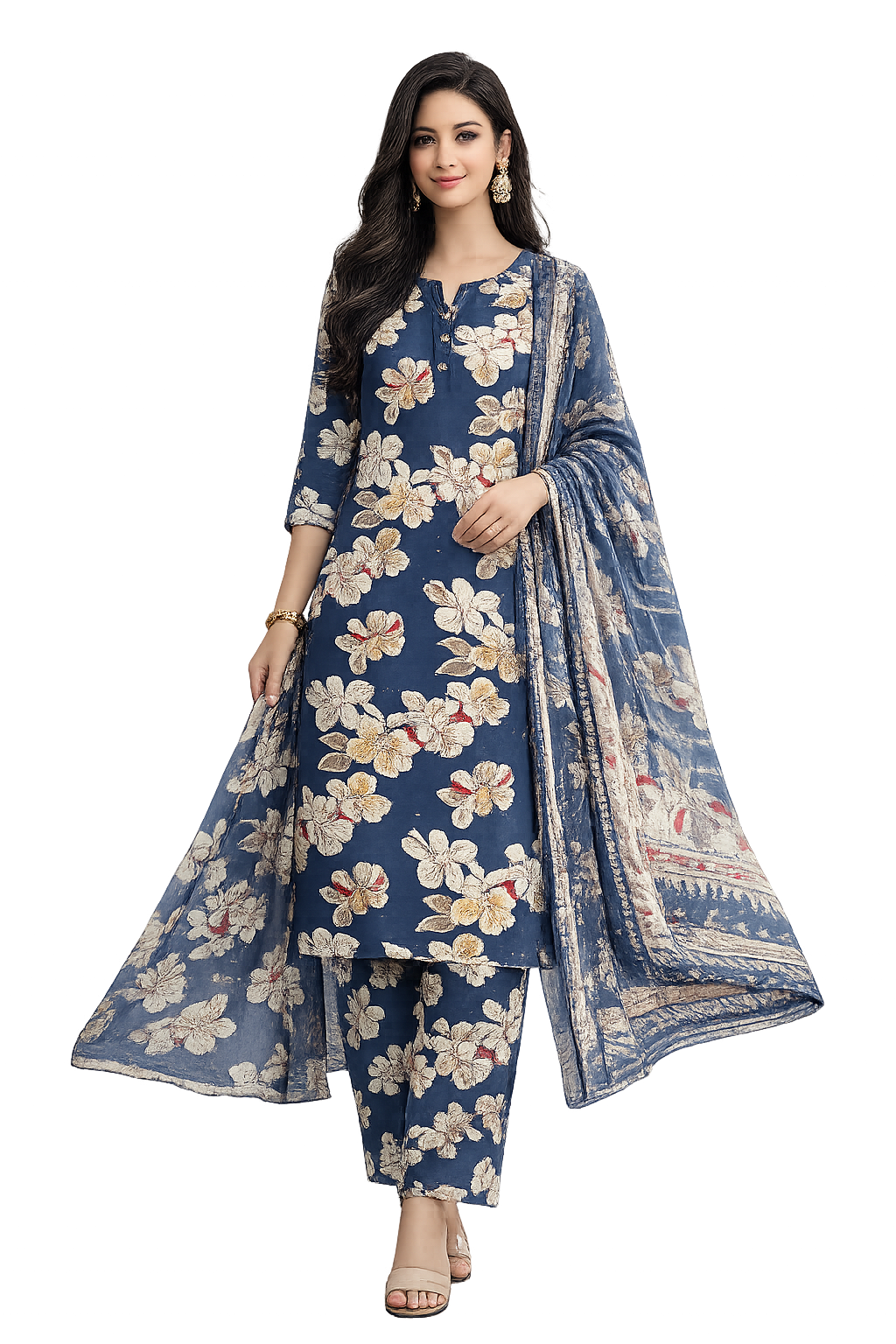 Indigo Blossom Grace