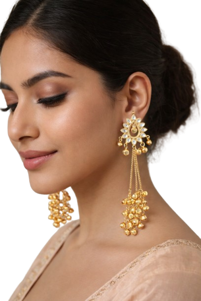 Sunlit Kundan Glow - Image 2