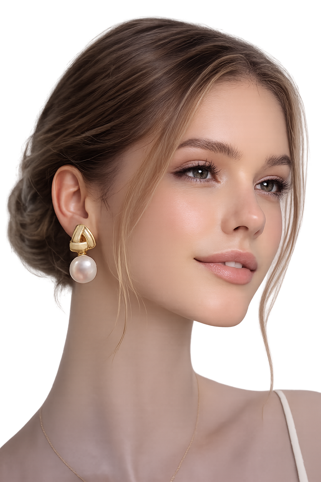 Pearl White And Royal Gold - Image 2